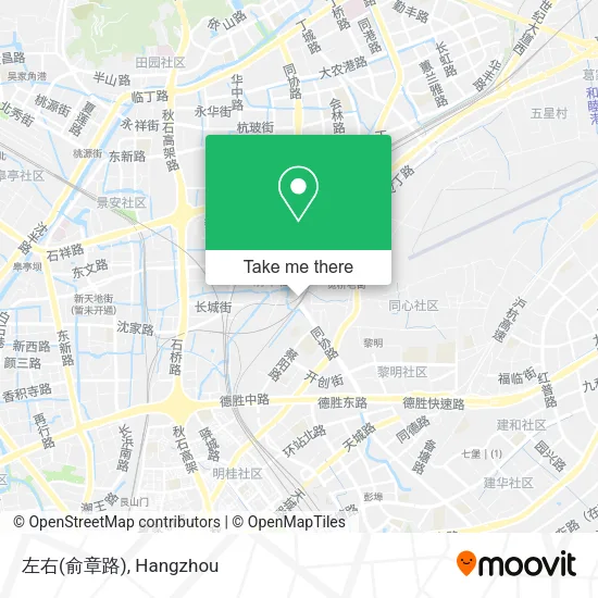 左右(俞章路) map