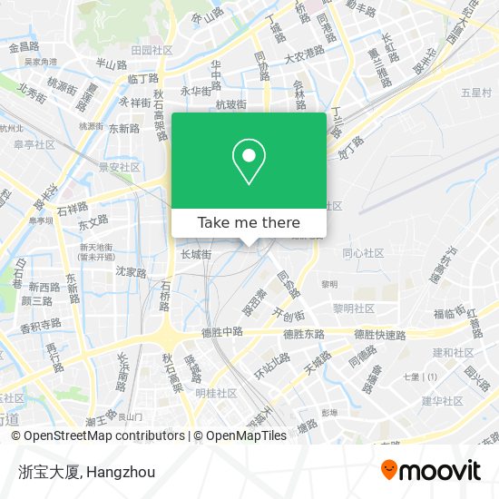 浙宝大厦 map