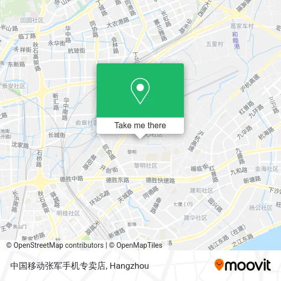 中国移动张军手机专卖店 map