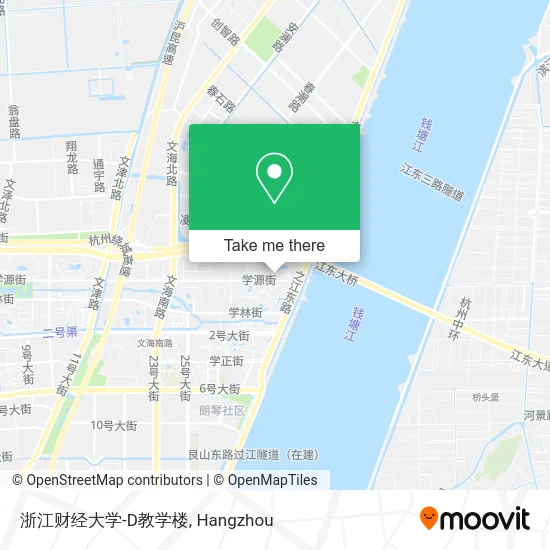 浙江财经大学-D教学楼 map