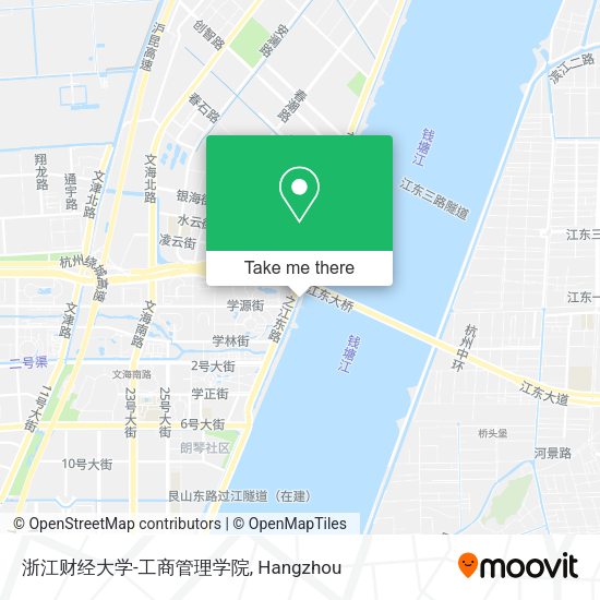浙江财经大学-工商管理学院 map
