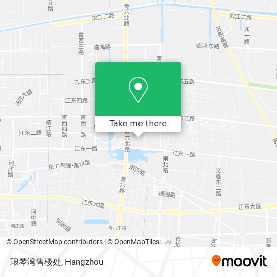 琅琴湾售楼处 map