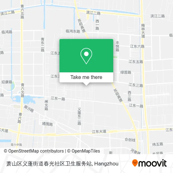 萧山区义蓬街道春光社区卫生服务站 map