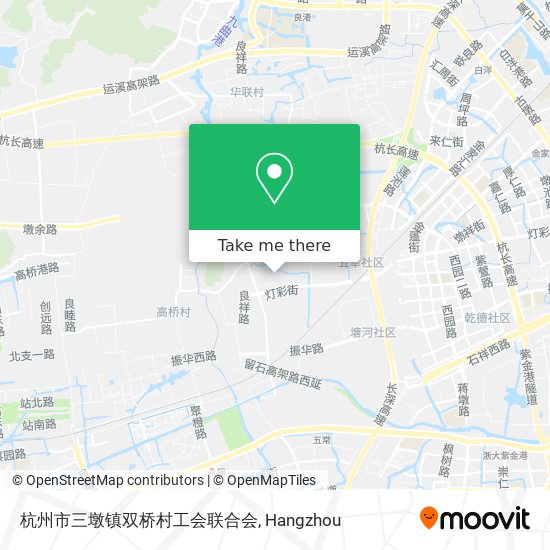 杭州市三墩镇双桥村工会联合会 map