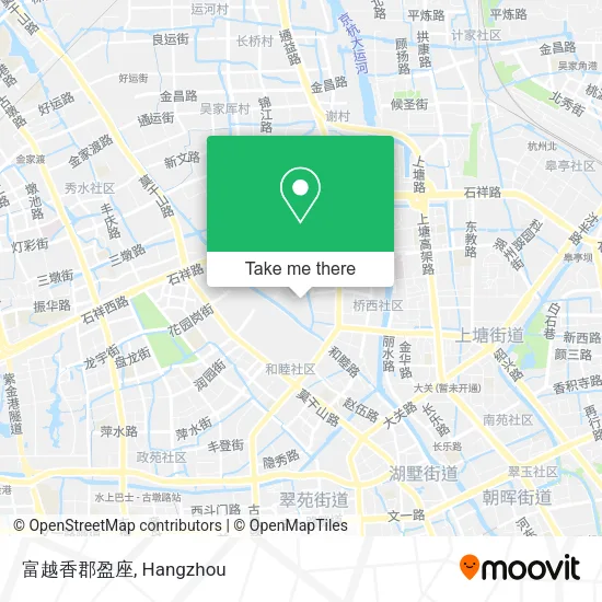 富越香郡盈座 map