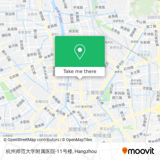 杭州师范大学附属医院-11号楼 map