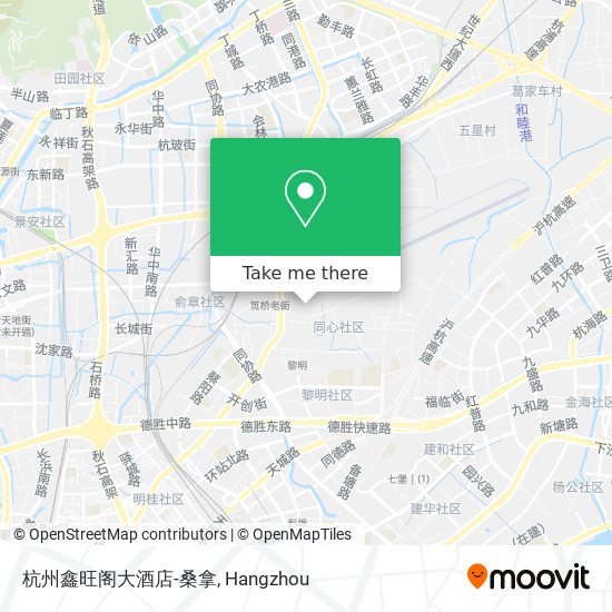 杭州鑫旺阁大酒店-桑拿 map