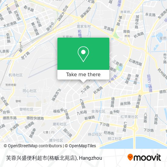 芙蓉兴盛便利超市(格畈北苑店) map