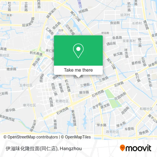 伊滋味化隆拉面(同仁店) map