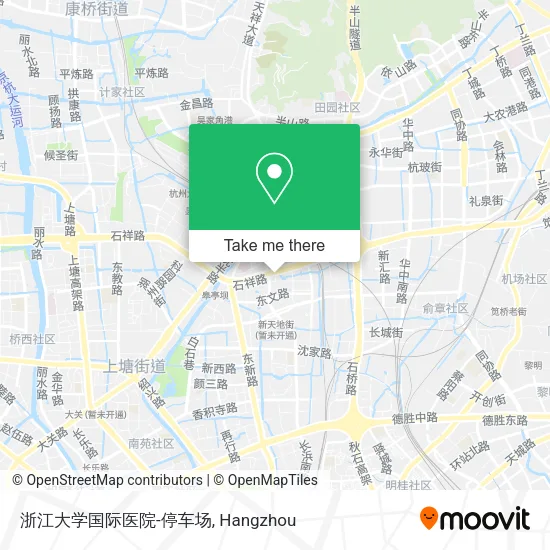 浙江大学国际医院-停车场 map
