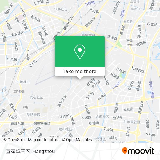 宣家埠三区 map