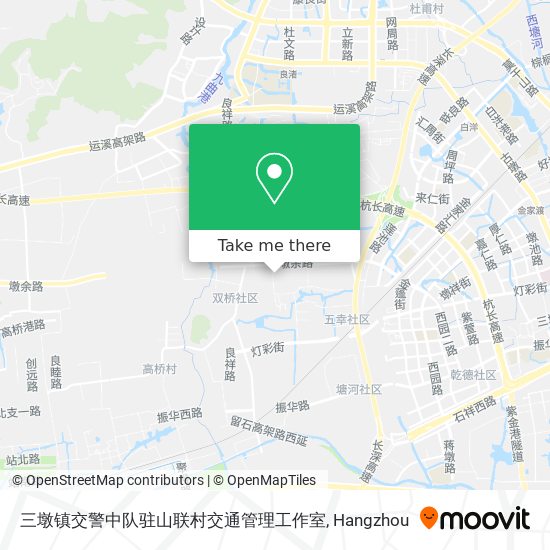 三墩镇交警中队驻山联村交通管理工作室 map