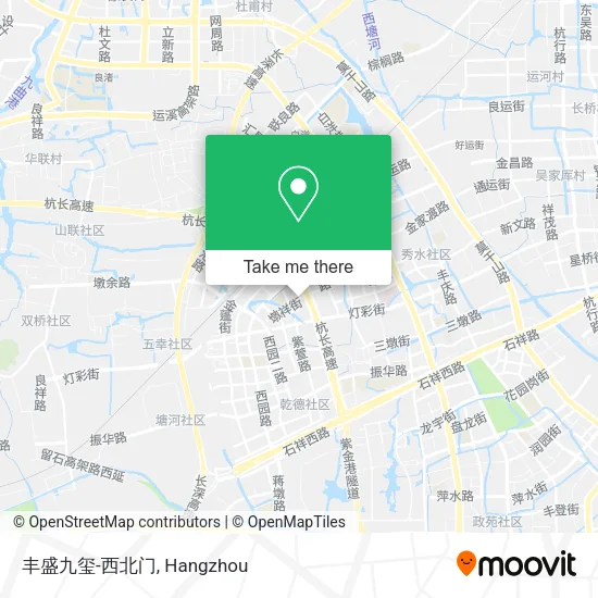 丰盛九玺-西北门 map