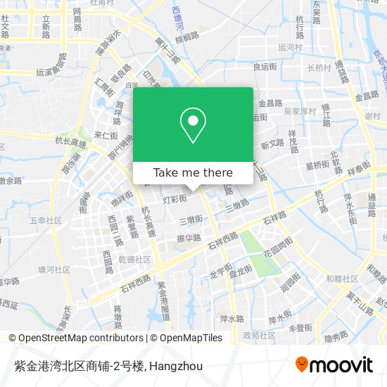 紫金港湾北区商铺-2号楼 map