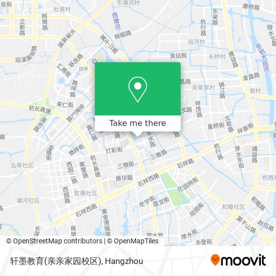 轩墨教育(亲亲家园校区) map