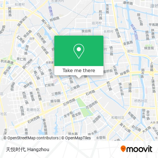 天悦时代 map