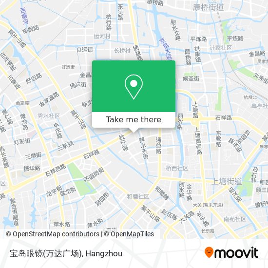 宝岛眼镜(万达广场) map