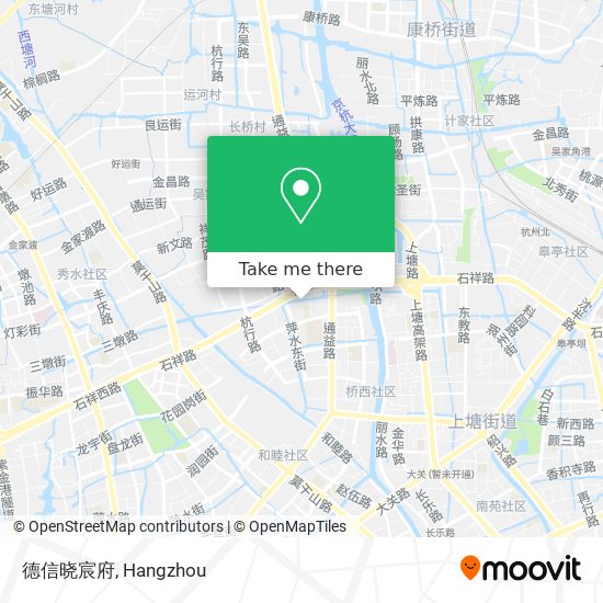 德信晓宸府 map
