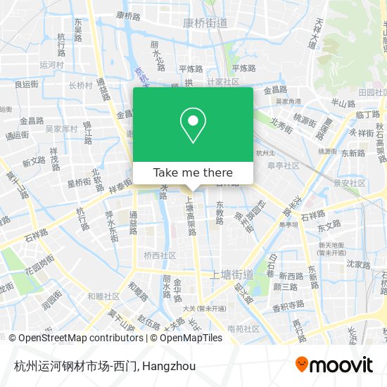 杭州运河钢材市场-西门 map