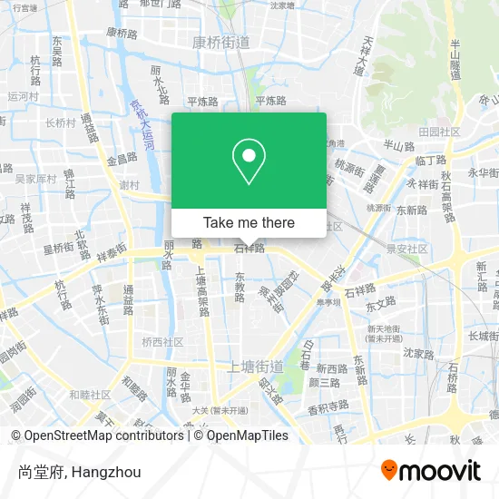 尚堂府 map