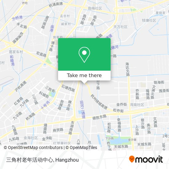 三角村老年活动中心 map