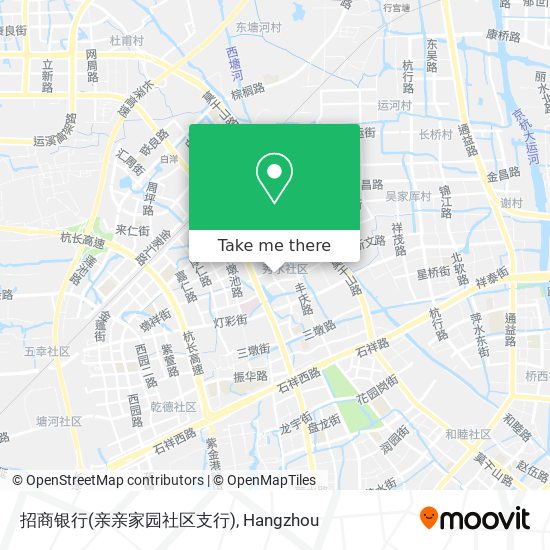 招商银行(亲亲家园社区支行) map