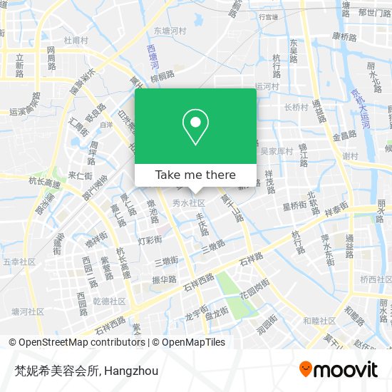 梵妮希美容会所 map