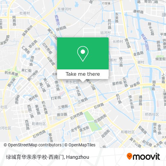 绿城育华亲亲学校-西南门 map