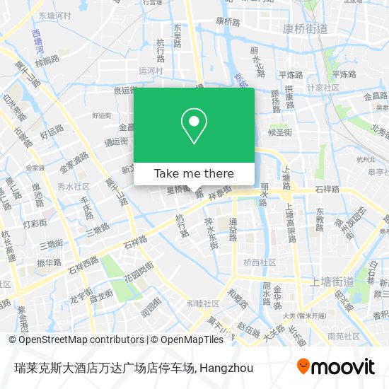 瑞莱克斯大酒店万达广场店停车场 map