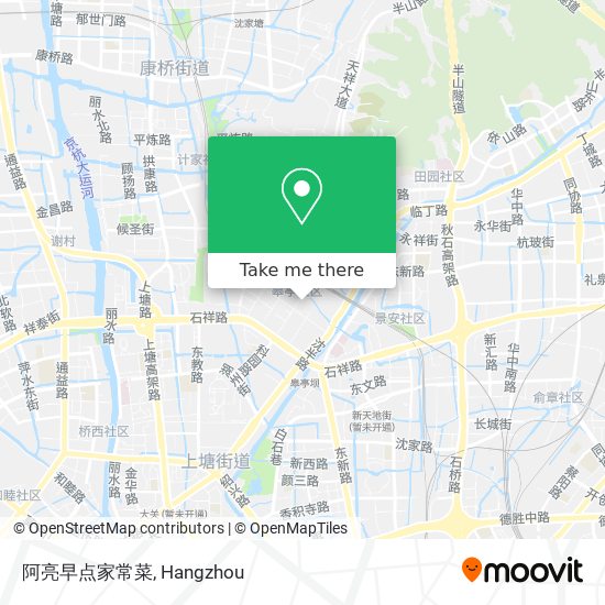 阿亮早点家常菜 map