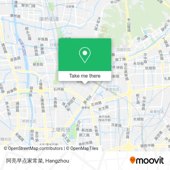 阿亮早点家常菜 map