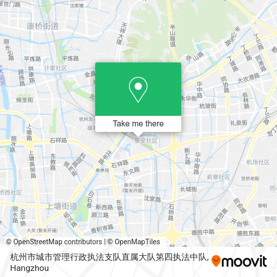 杭州市城市管理行政执法支队直属大队第四执法中队 map