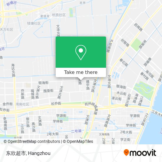 东欣超市 map