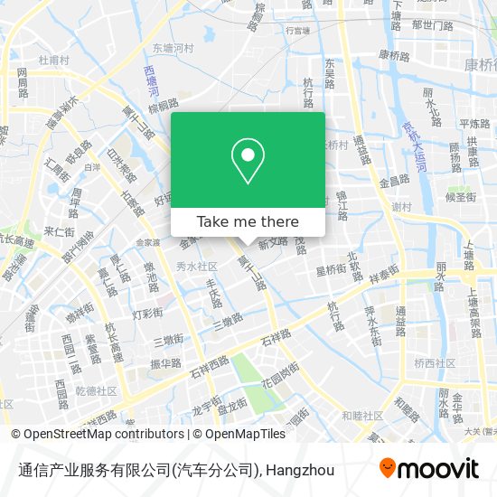 通信产业服务有限公司(汽车分公司) map