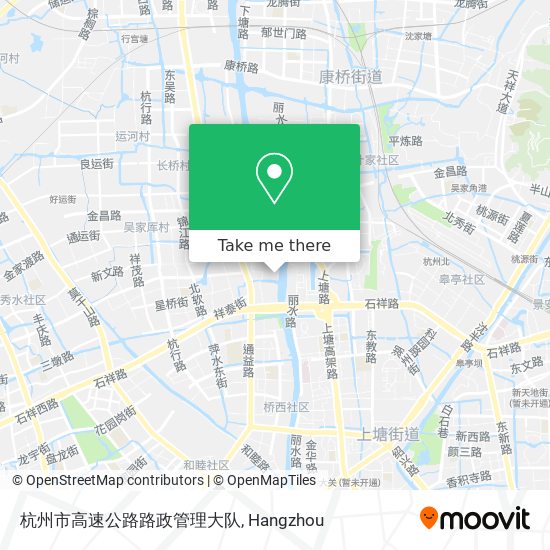 杭州市高速公路路政管理大队 map