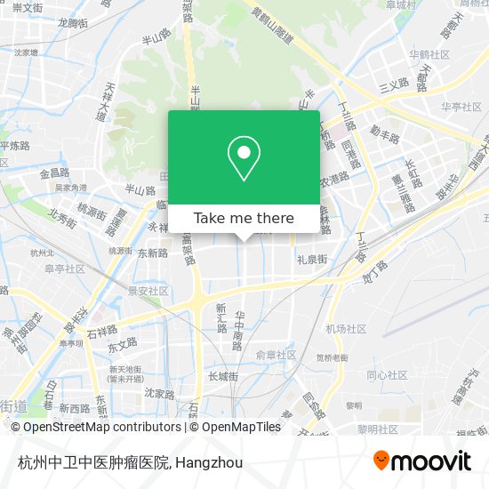杭州中卫中医肿瘤医院 map
