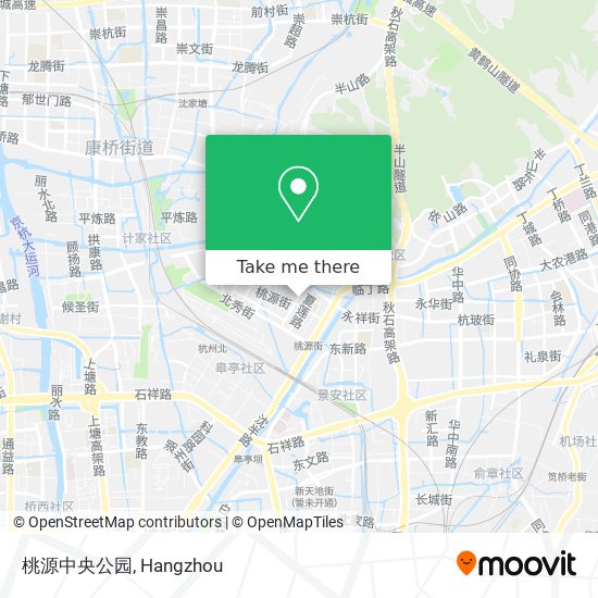 桃源中央公园 map