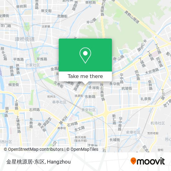 金星桃源居-东区 map