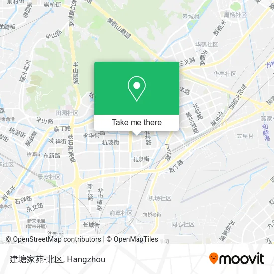 建塘家苑-北区 map