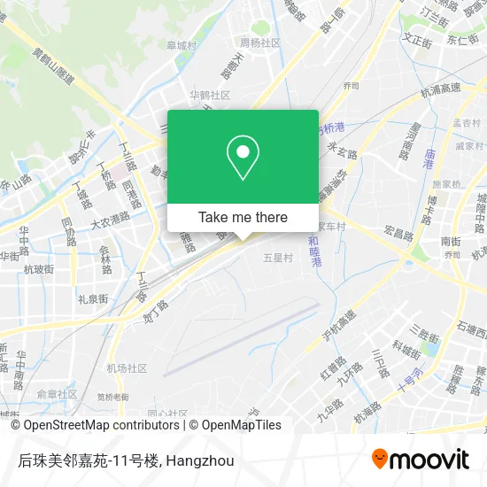 后珠美邻嘉苑-11号楼 map