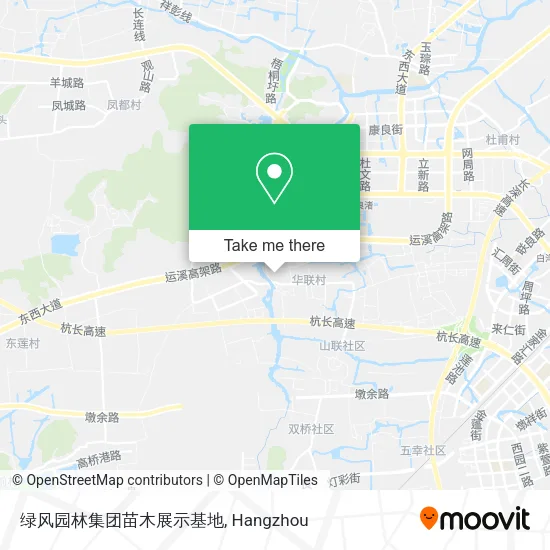 绿风园林集团苗木展示基地 map