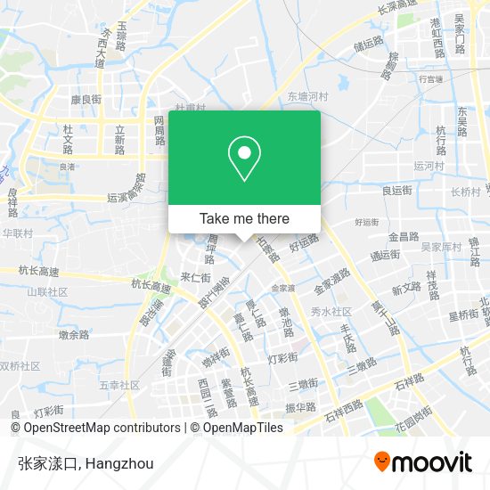 张家漾口 map