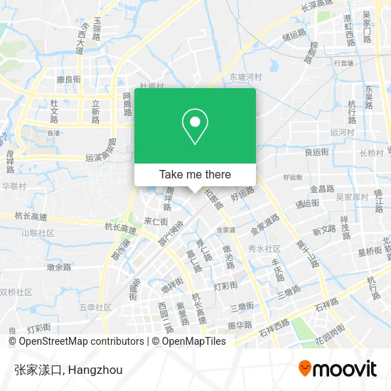 张家漾口 map