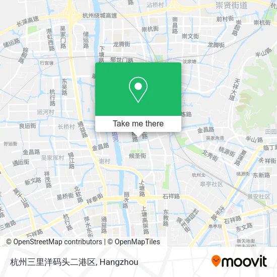 杭州三里洋码头二港区 map