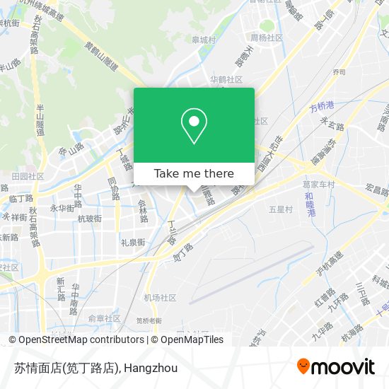 苏情面店(笕丁路店) map