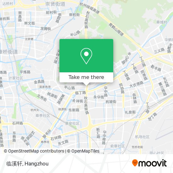 临溪轩 map