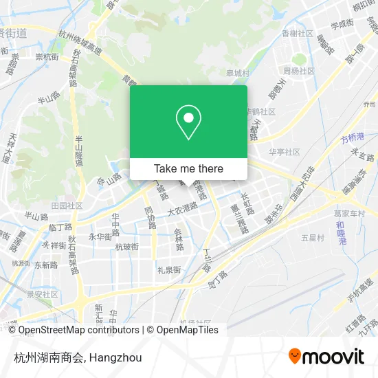 杭州湖南商会 map