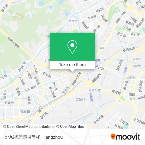 北城枫景园-4号楼 map