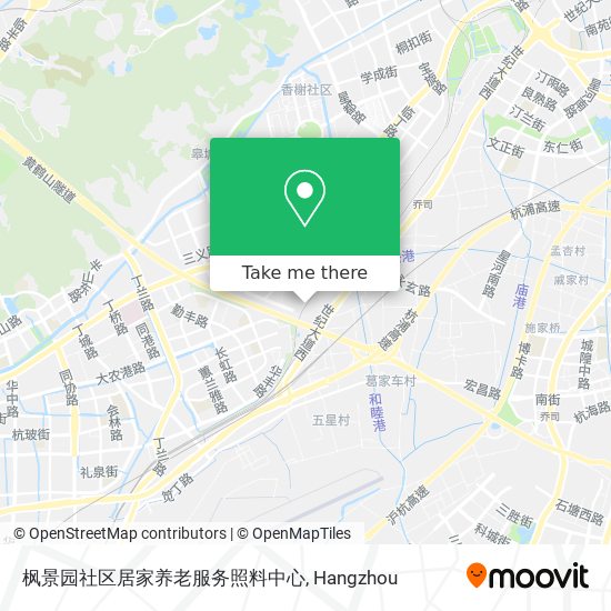 枫景园社区居家养老服务照料中心 map