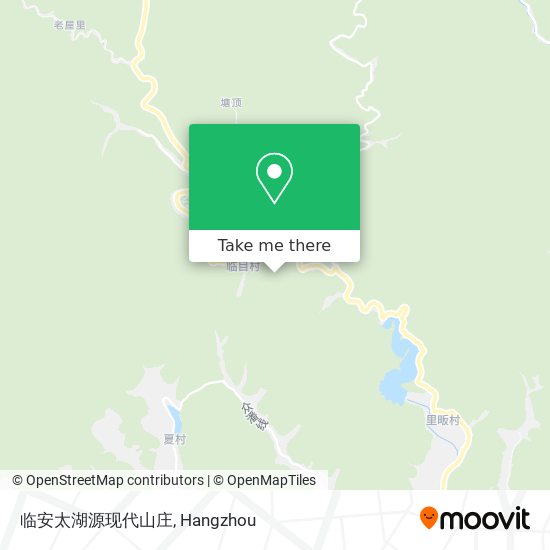 临安太湖源现代山庄 map
